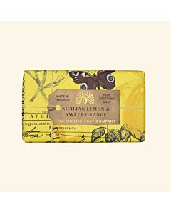 The English Soap Company Anniversary Sicilian Lemon and Sweet Orange Soap
